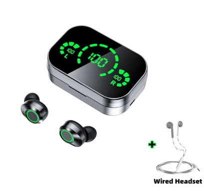 YD03 Wireless Bluetooth Earbuds TWS Large Screen Smart Digital Display